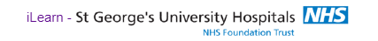 iLearn St George's University Hospitals Logo